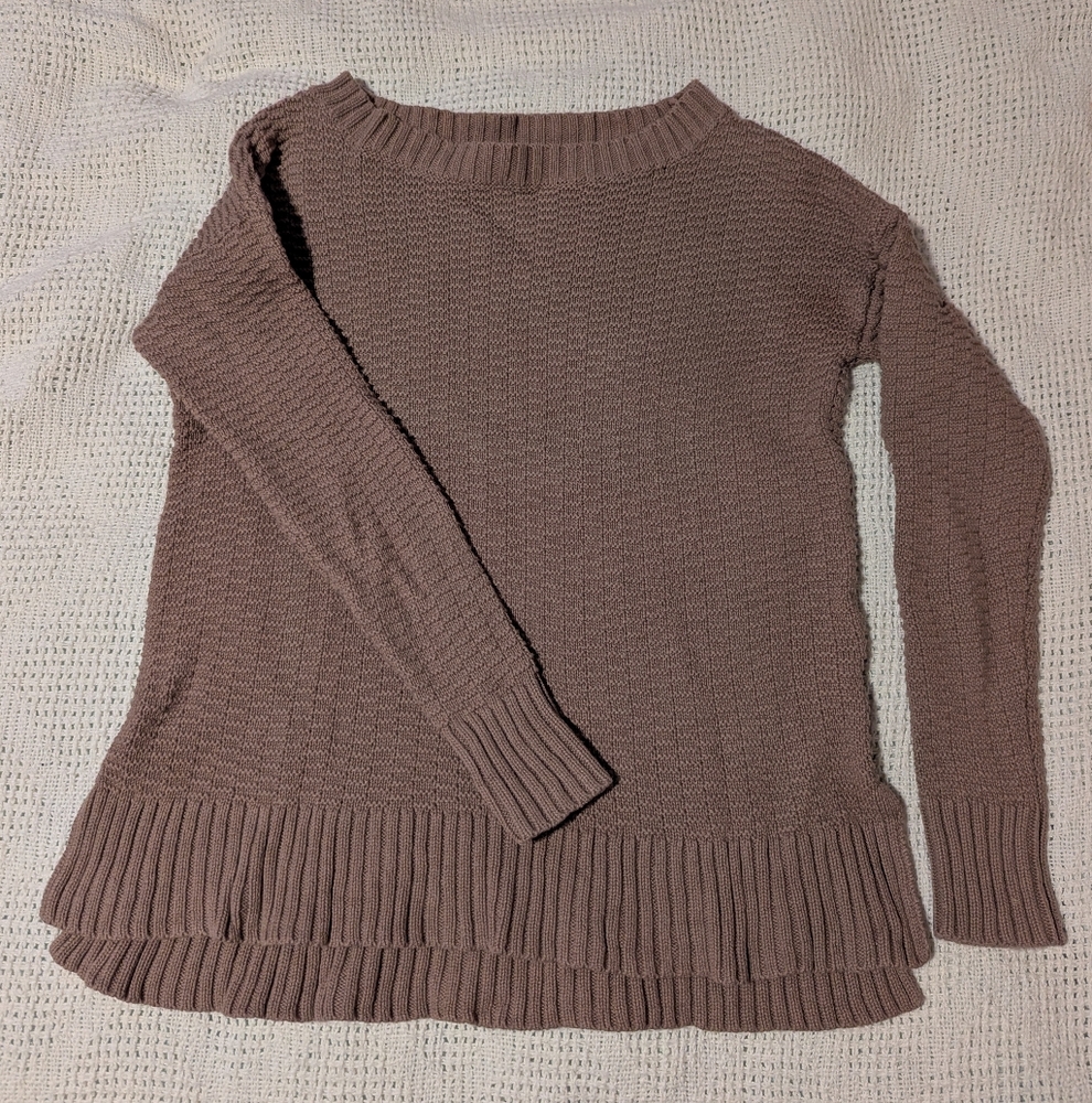 United By Blue, Himley Tan Cotton Sweater